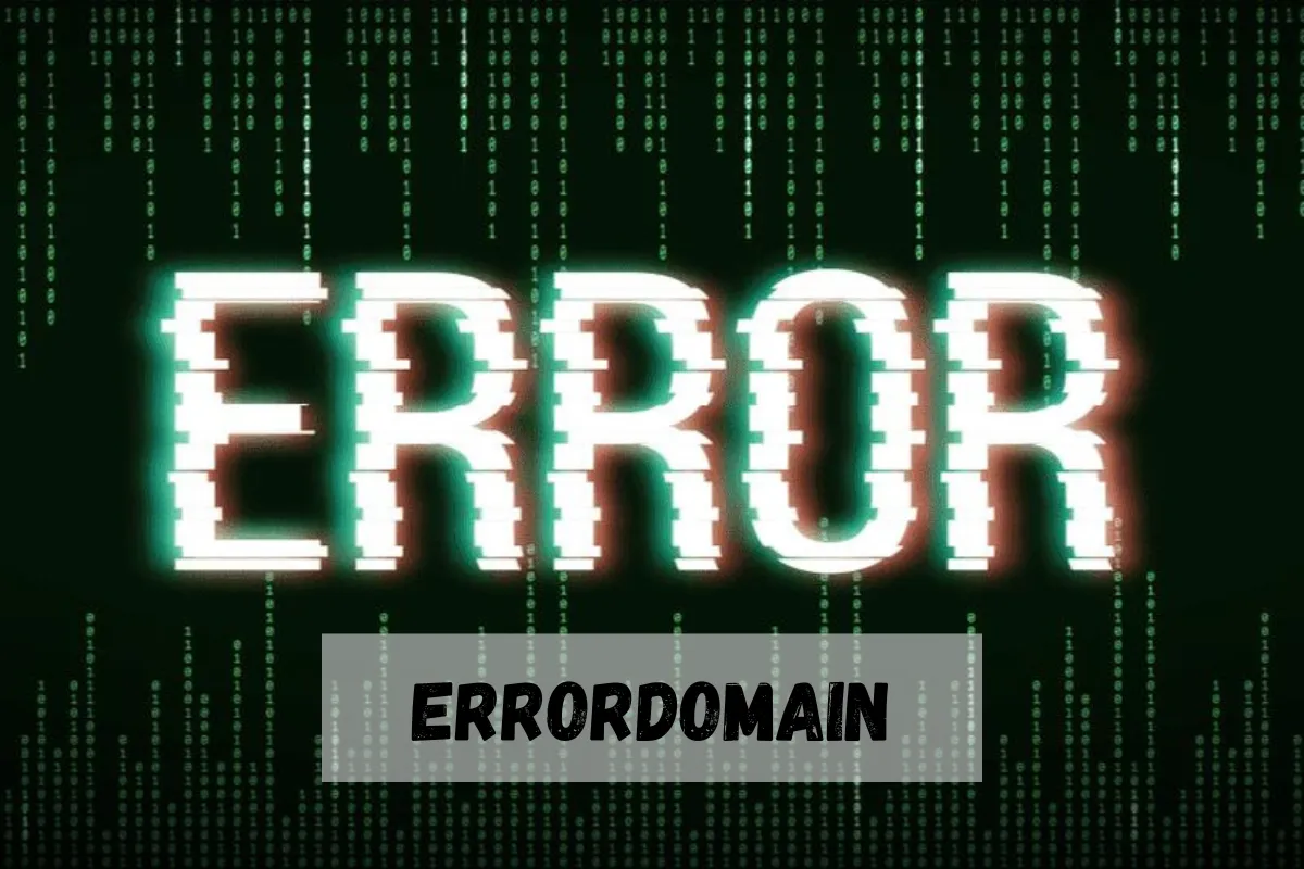 errordomain